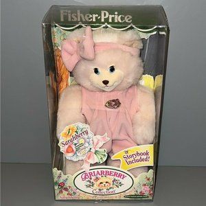 Fisher Price Briarberry Collection Sarahberry Teddy Bear 10" Plush In Box 1999